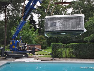 Funny Pool Kalmthout - Verhuizen van jacuzzi's